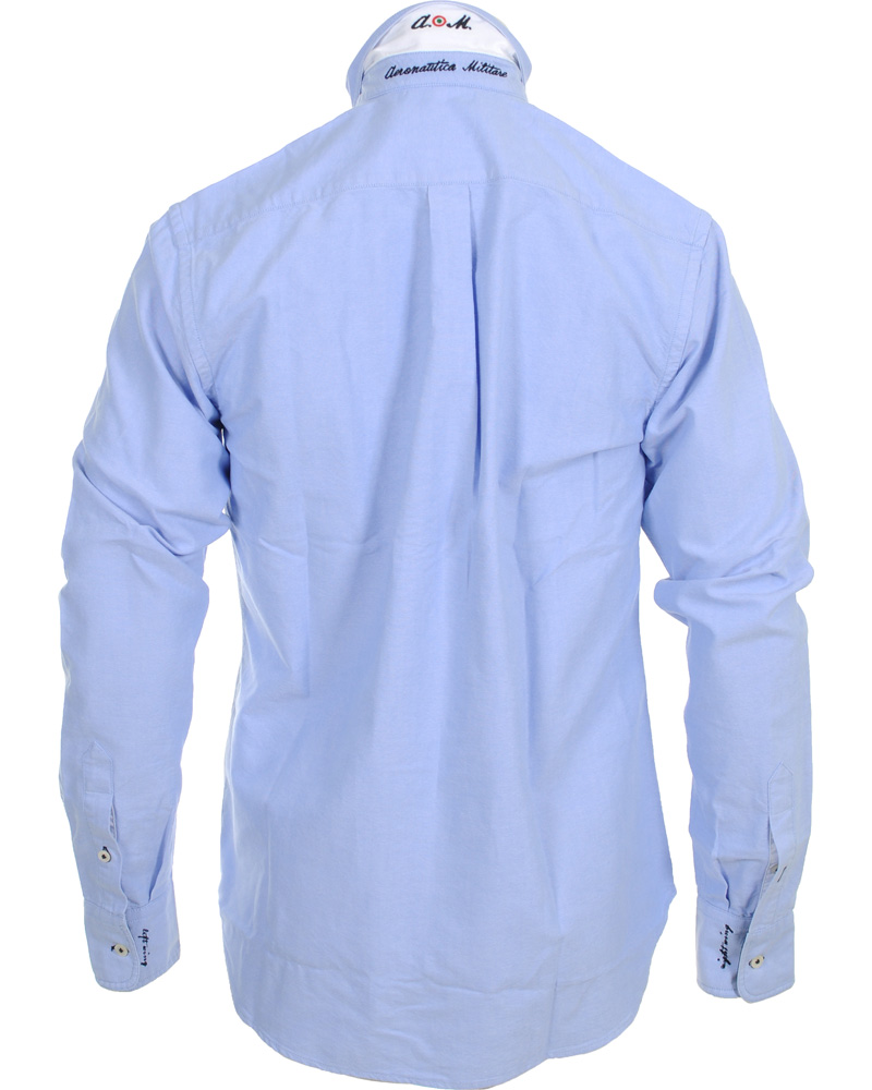Homme | Chemises | Aeronautica Militare | Camicia M.L CA574 Shirt Blue
