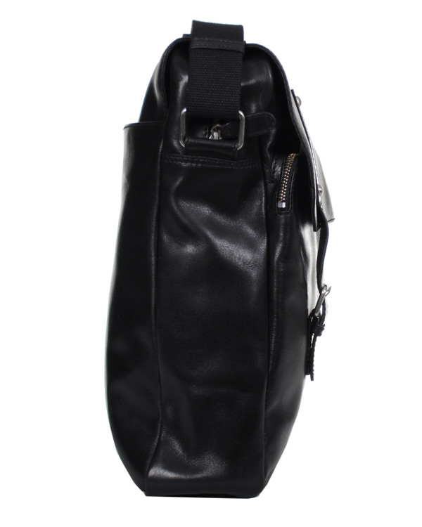 Homme | Tiger of Sweden Leather Computer Bag Black | Tiger of Sweden | Leather Computer Bag Black