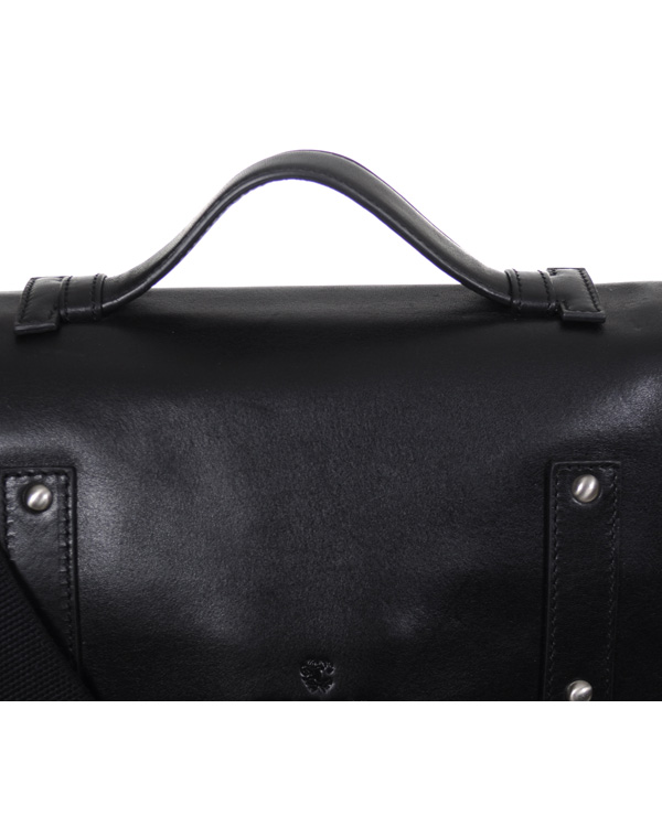 Homme | Tiger of Sweden Leather Computer Bag Black | Tiger of Sweden | Leather Computer Bag Black