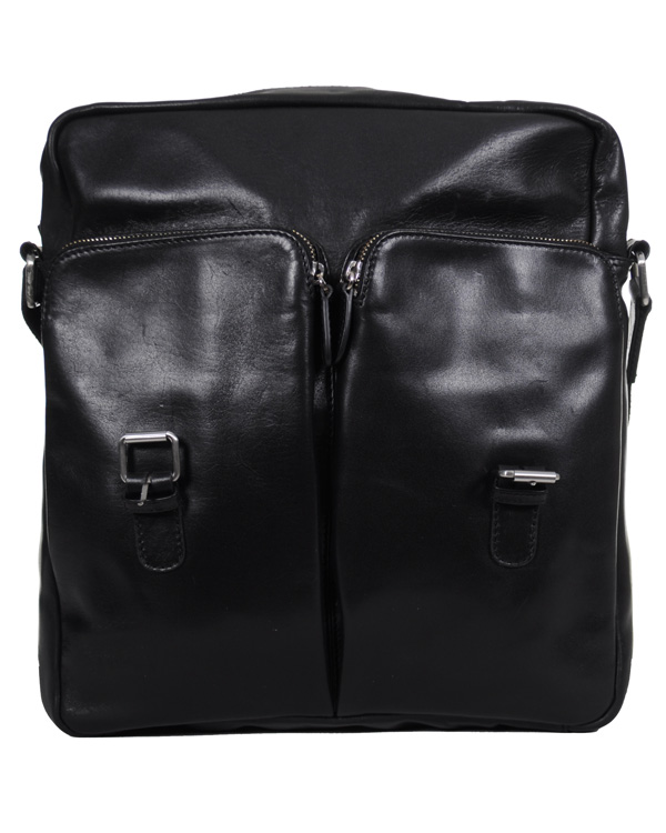 Homme | Tiger of Sweden Leather Computer Bag Black | Tiger of Sweden | Leather Computer Bag Black