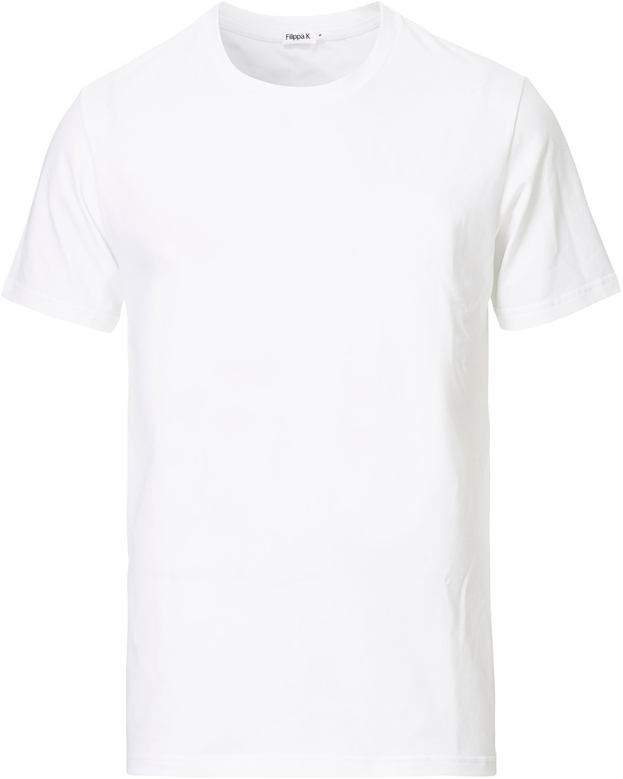 Homme | T-shirts | Filippa K | Soft Lycra Tee White