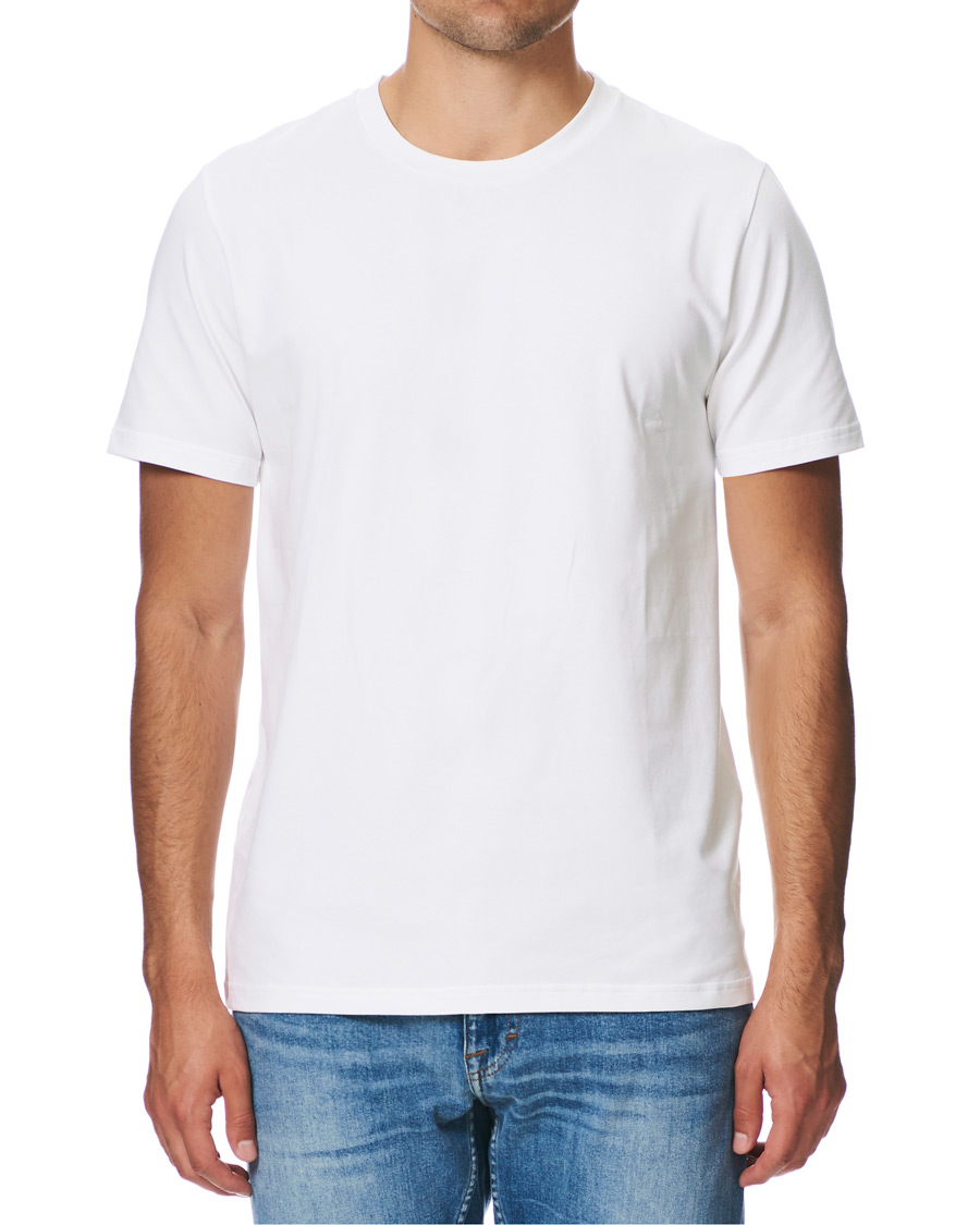 Homme | T-shirts | Filippa K | Soft Lycra Tee White