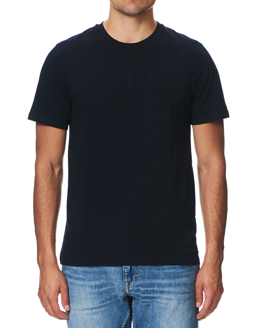 Homme | T-shirts | Filippa K | Soft Lycra Tee Navy