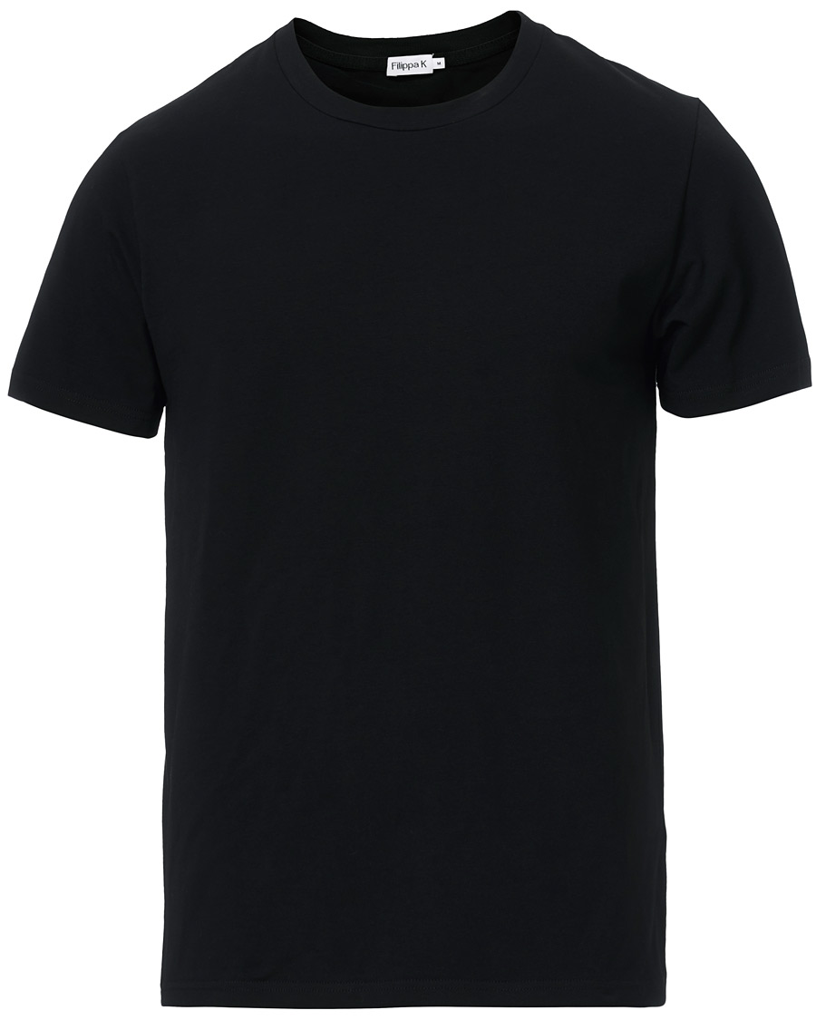Homme | T-shirts | Filippa K | Soft Lycra Tee Black