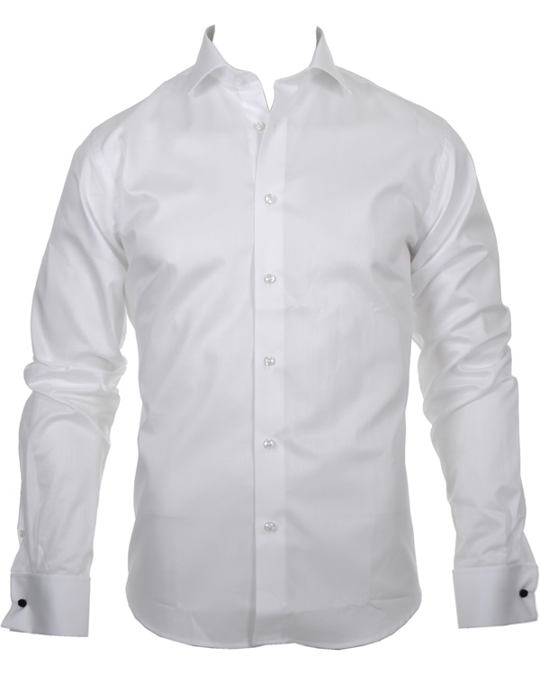 Homme | Chemises | Oscar of Sweden | Skjorta Dubbel Manschett White
