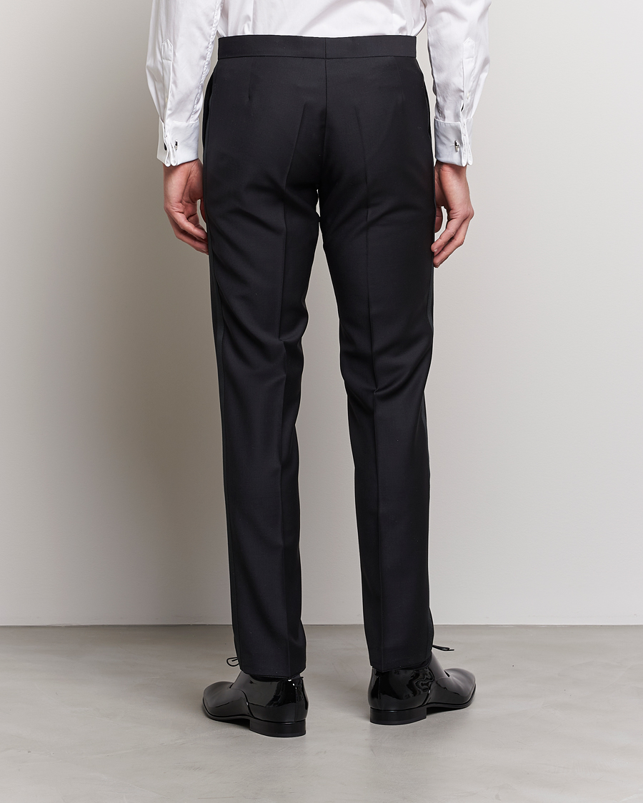 Homme | Pantalons | Oscar Jacobson | Devon Tuxedo Trousers Black