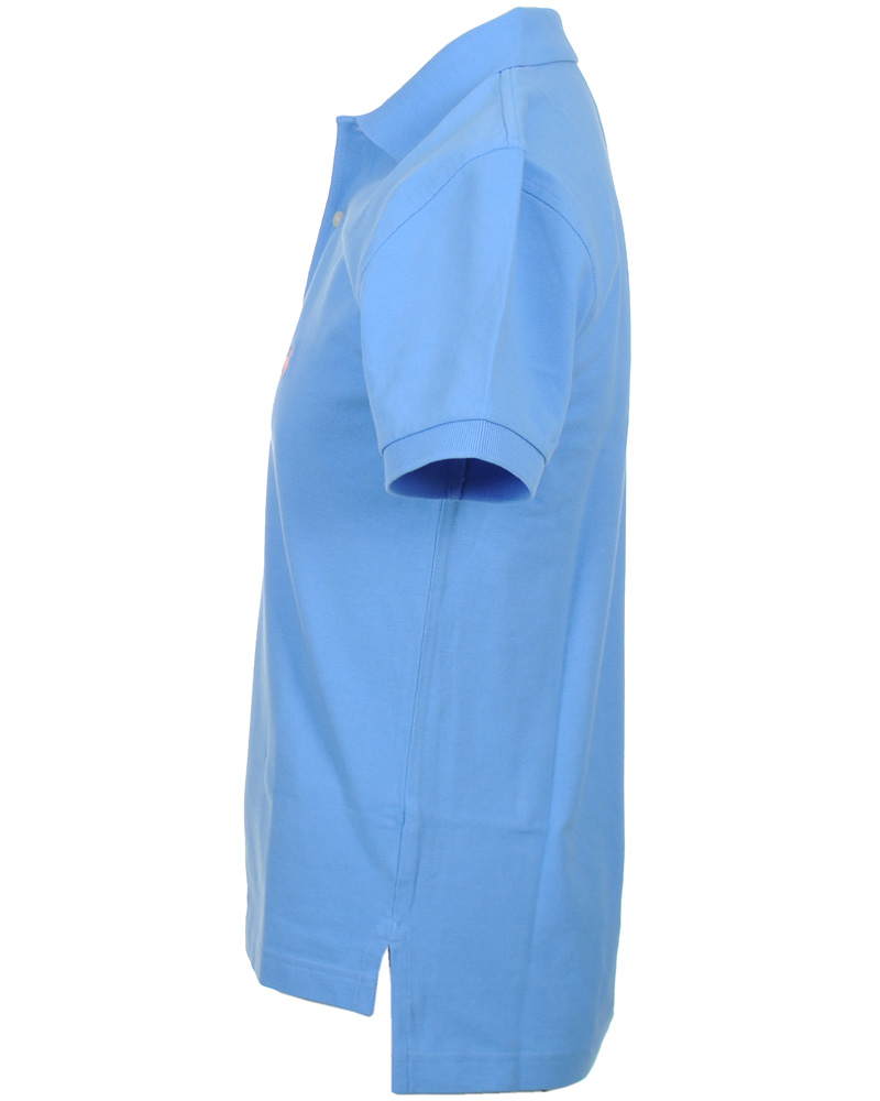 Heren | Polo's | Brooks Brothers | Basic Gold Logo Piké Blue