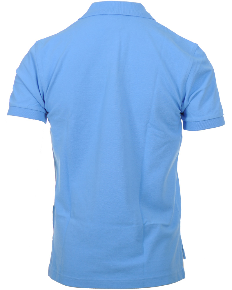 Heren | Polo's | Brooks Brothers | Basic Gold Logo Piké Blue