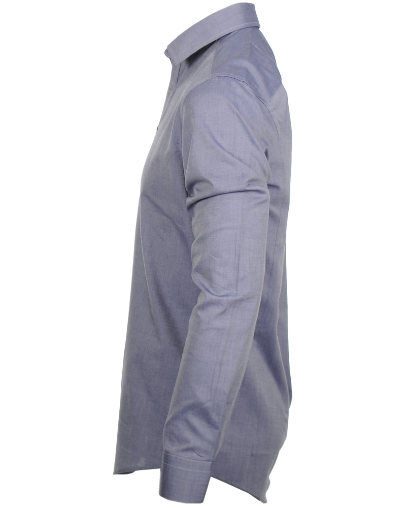 Homme | Chemises | Tiger of Sweden | Pelle Shirt Grey Blue