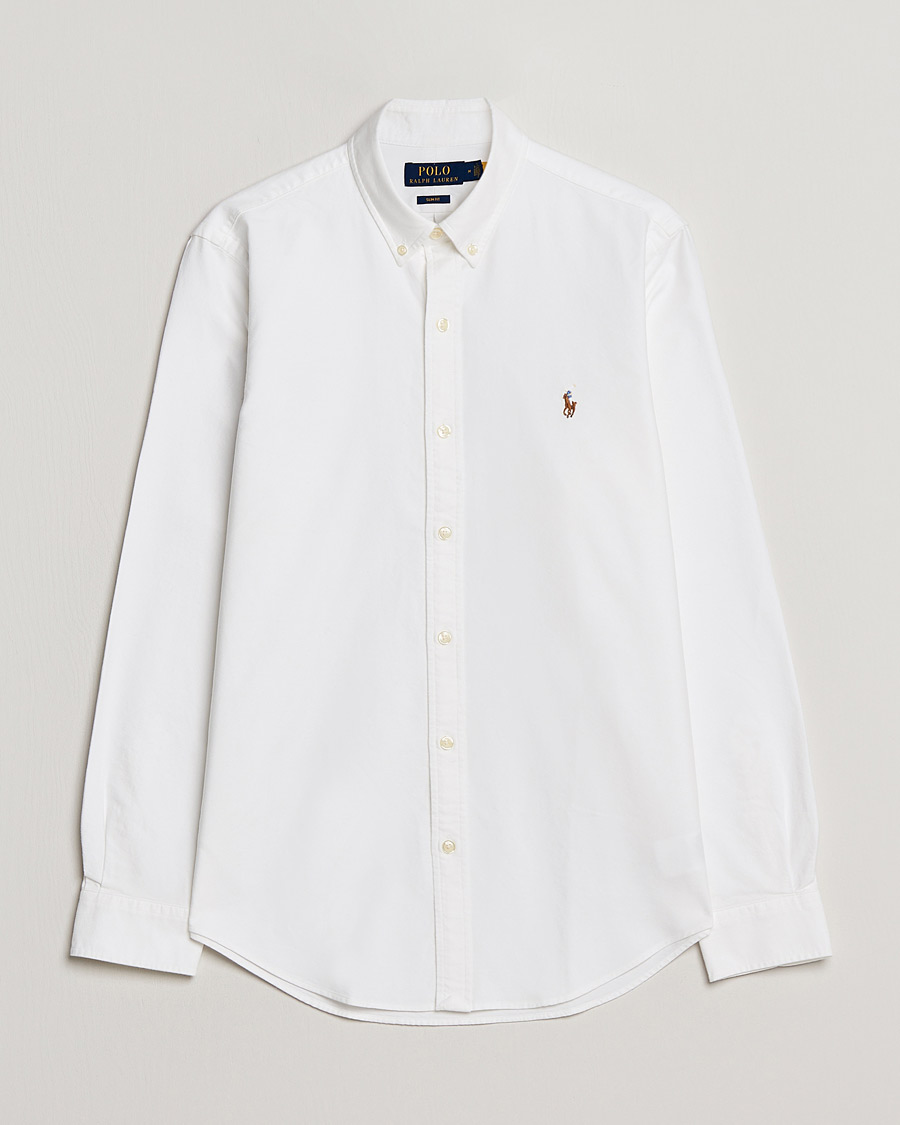 Homme | Chemises | Polo Ralph Lauren | Slim Fit Shirt Oxford White