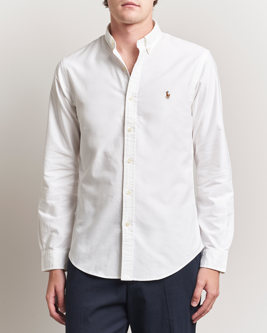 Homme | Chemises | Polo Ralph Lauren | Slim Fit Shirt Oxford White