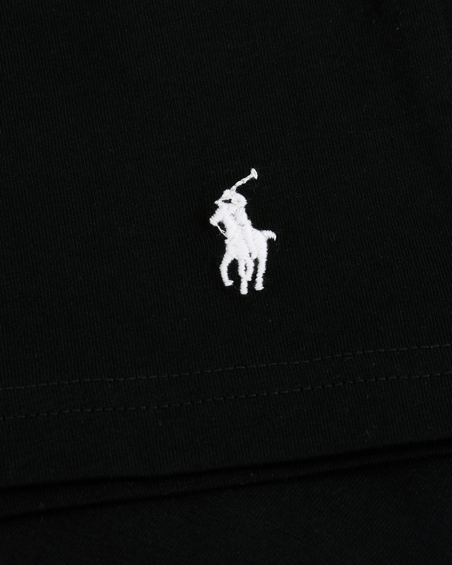 Homme | T-shirts | Polo Ralph Lauren | 2-Pack T-Shirt V-Neck Black