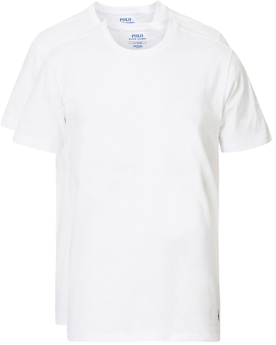 Homme | T-shirts | Polo Ralph Lauren | 2-Pack T-Shirt Crew Neck White