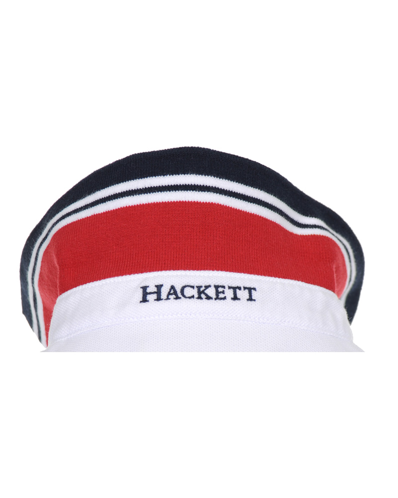 Homme | Polos | Hackett | London Rowing Club Polo Piké White