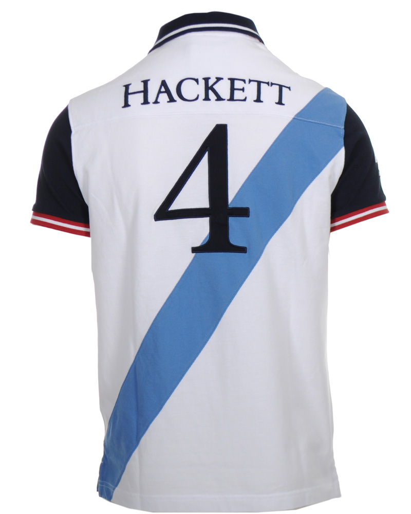 Homme | Polos | Hackett | Sash Polo Piké White
