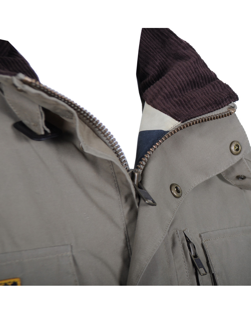 Homme | Manteaux Et Vestes | Hackett | Summer Rally Jacket British Khaki