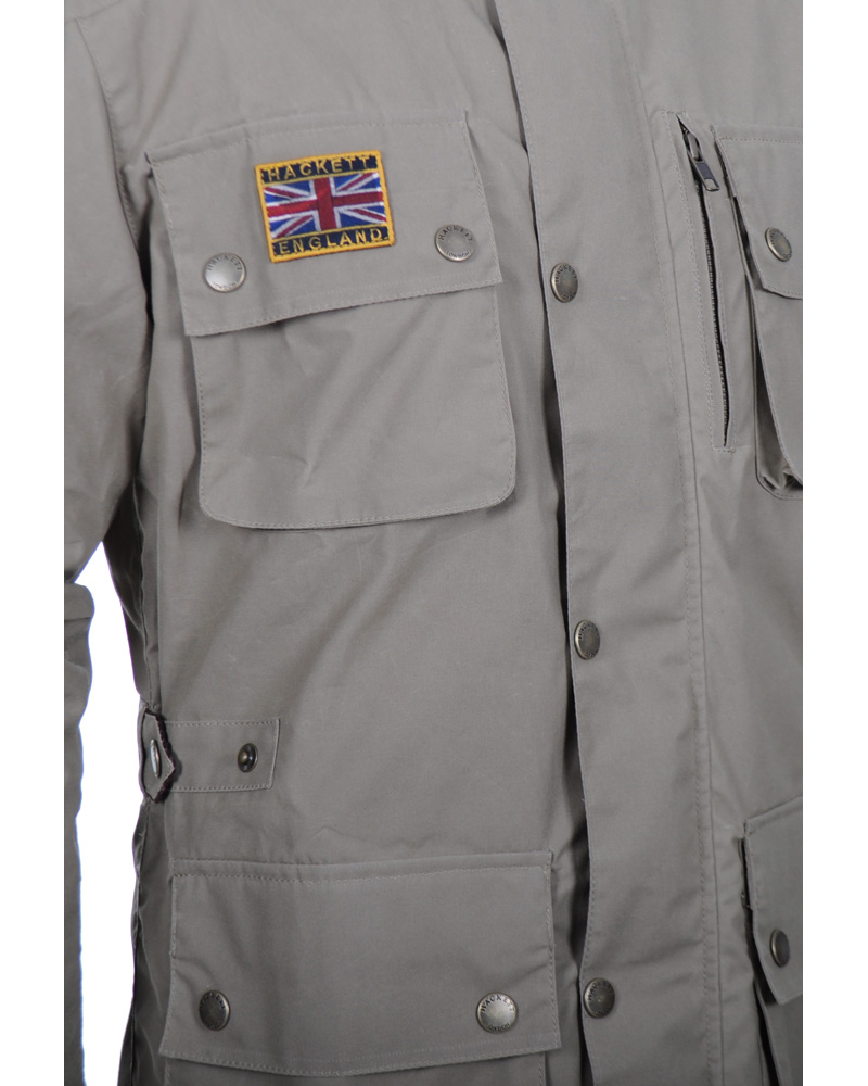 Homme | Manteaux Et Vestes | Hackett | Summer Rally Jacket British Khaki