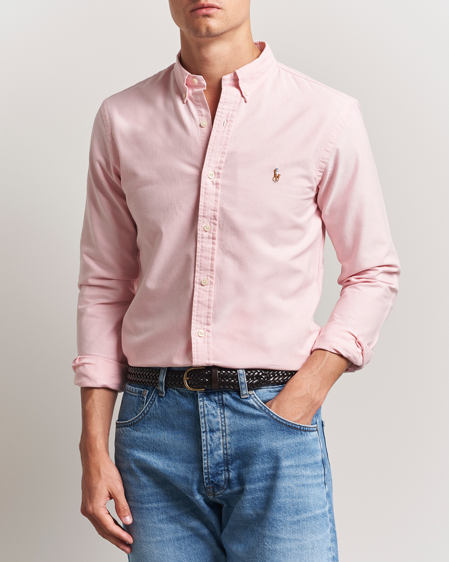 Homme | Chemises | Polo Ralph Lauren | Slim Fit Shirt Oxford Pink