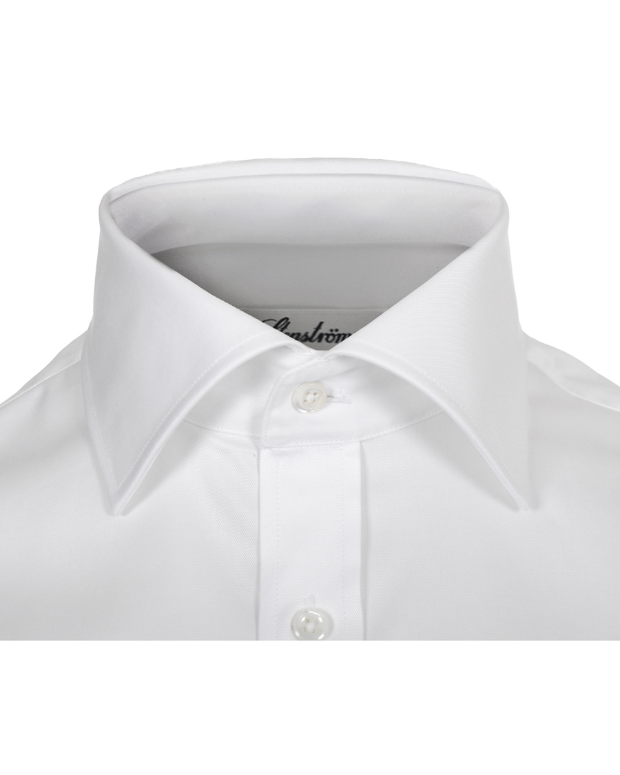 Heren | Overhemden | Stenströms | Slimline Shirt White