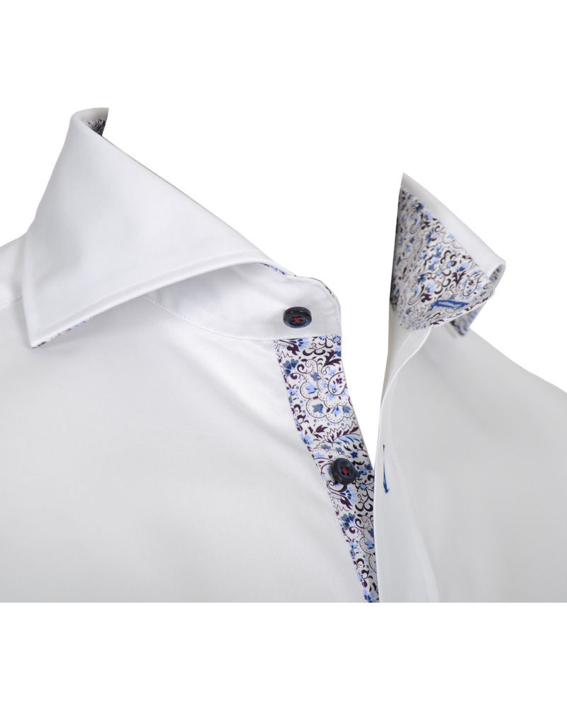 Homme | Chemises | Stenströms | Skjorta Slimline Paisley White