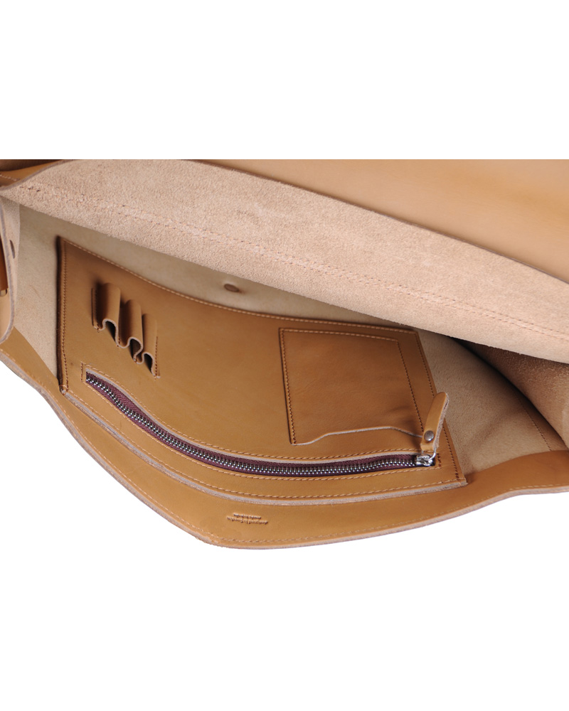 Homme | Sandqvist Lennart Breifcase Leather Tan Brown | Sandqvist | Lennart Breifcase Leather Tan Brown