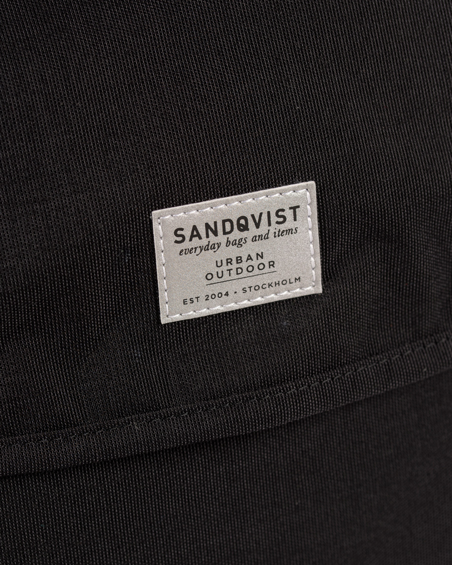 Homme | Sandqvist Erik Messenger Bag Cordura Black | Sandqvist | Erik Messenger Bag Cordura Black