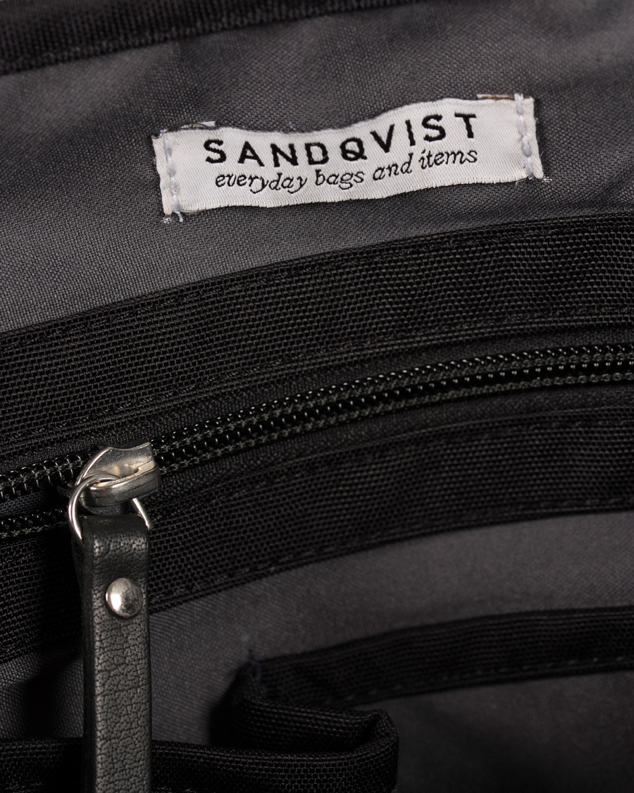 Homme | Sandqvist Erik Messenger Bag Cordura Black | Sandqvist | Erik Messenger Bag Cordura Black