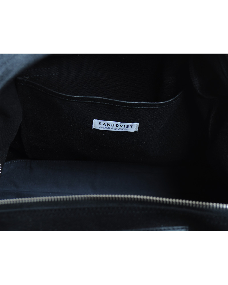 Homme | Sandqvist Carl-Gustaf Weekendbag Canvas Svart | Sandqvist | Carl-Gustaf Weekendbag Canvas Svart