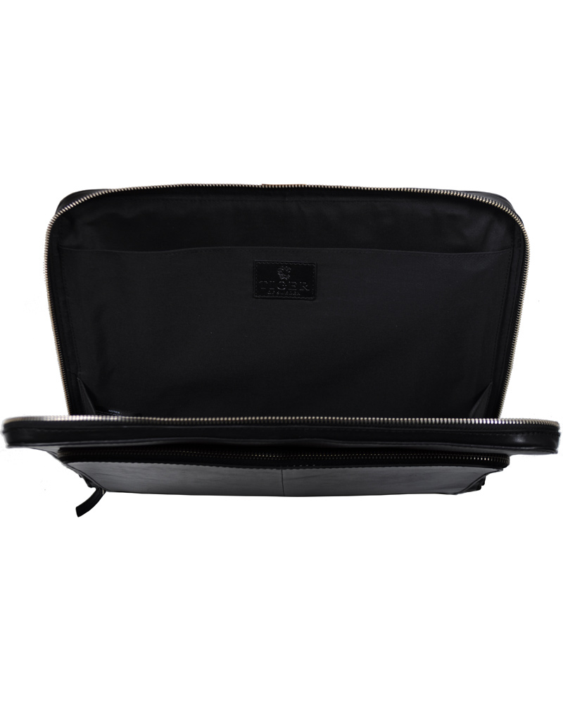 Homme | Tiger of Sweden Laptop Cover Leather Black | Tiger of Sweden | Laptop Cover Leather Black