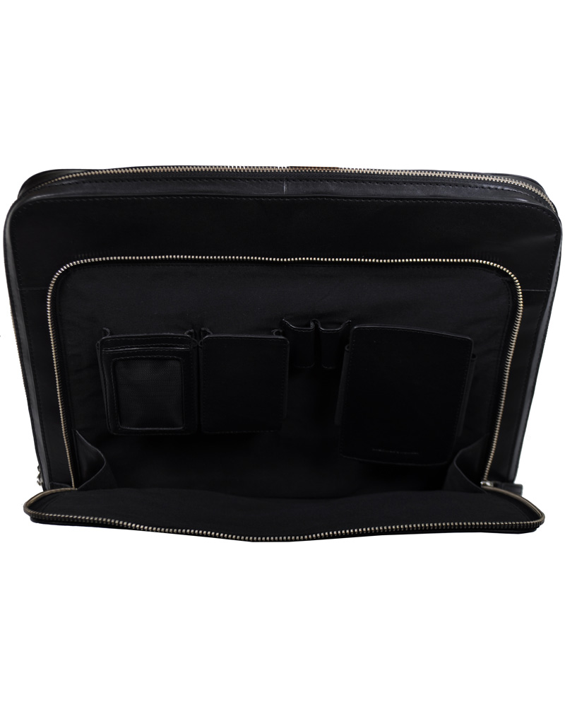 Homme | Tiger of Sweden Laptop Cover Leather Black | Tiger of Sweden | Laptop Cover Leather Black