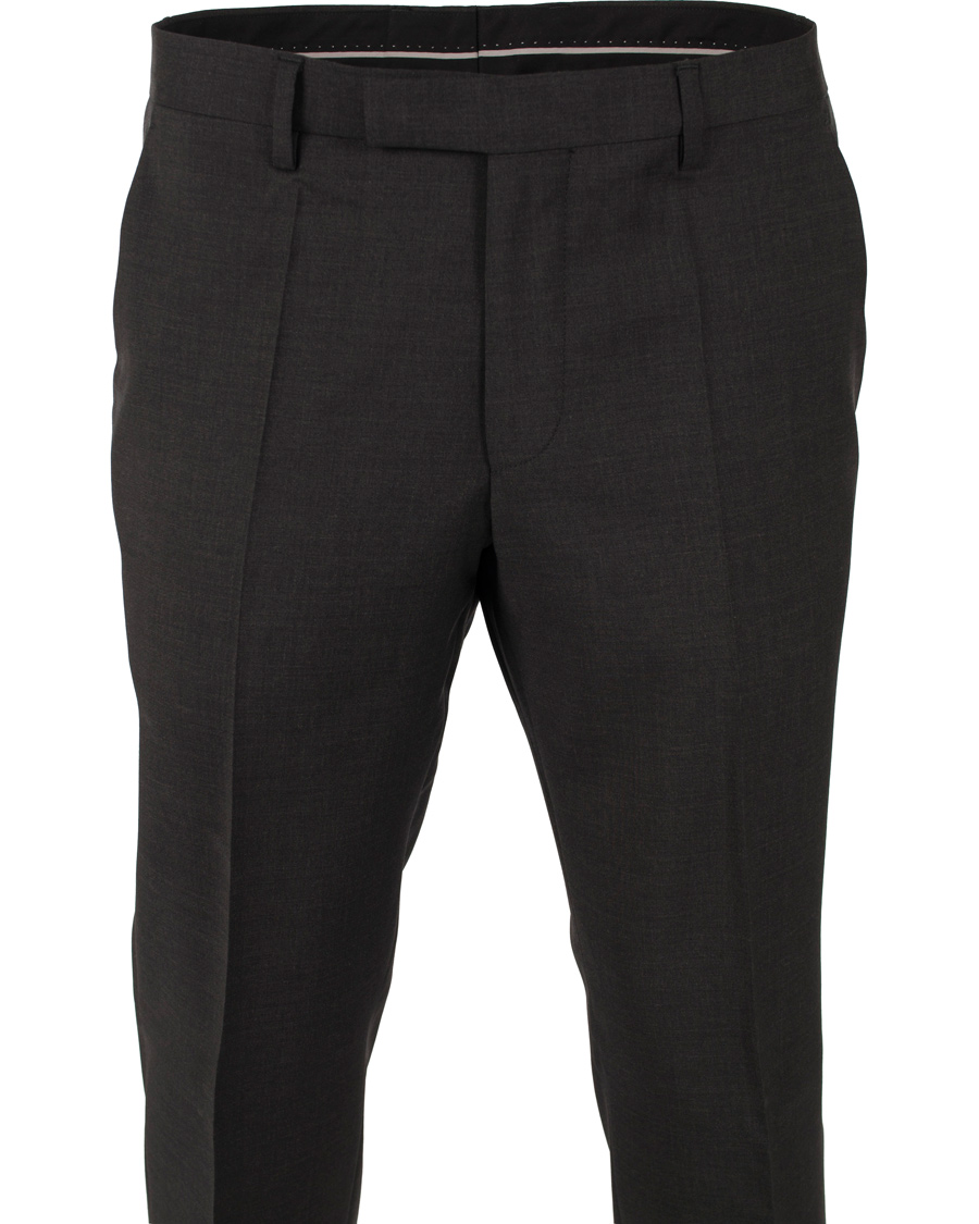 Homme | Pantalons | BOSS BLACK | BOSS Shout Kostymbyxor Dark Grey