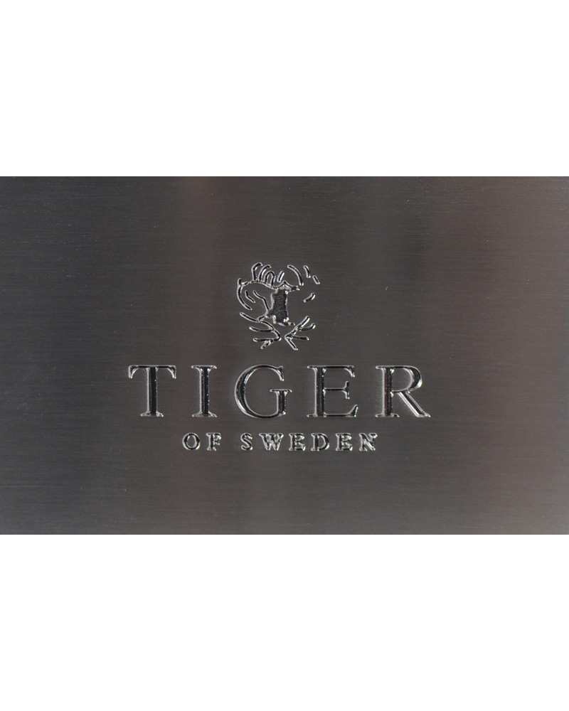 Homme | Tiger of Sweden Leather Logo Belt White | Tiger of Sweden | Leather Logo Belt White