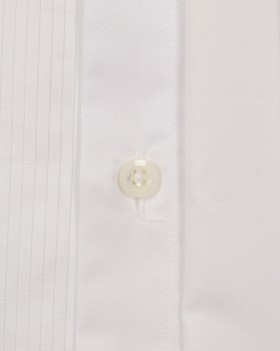 Heren | Overhemden | Stenströms | Slimline Tuxedo Shirt White 43 - XL