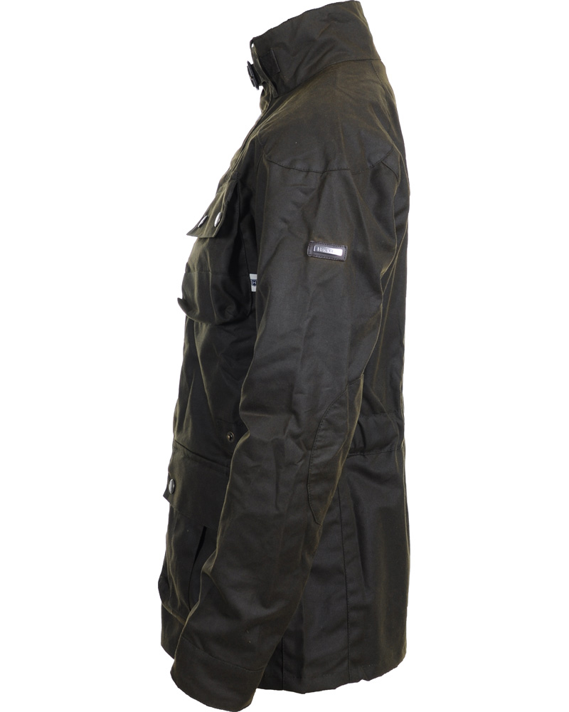 Heren | Jassen | Hackett | Wax Rally Olive