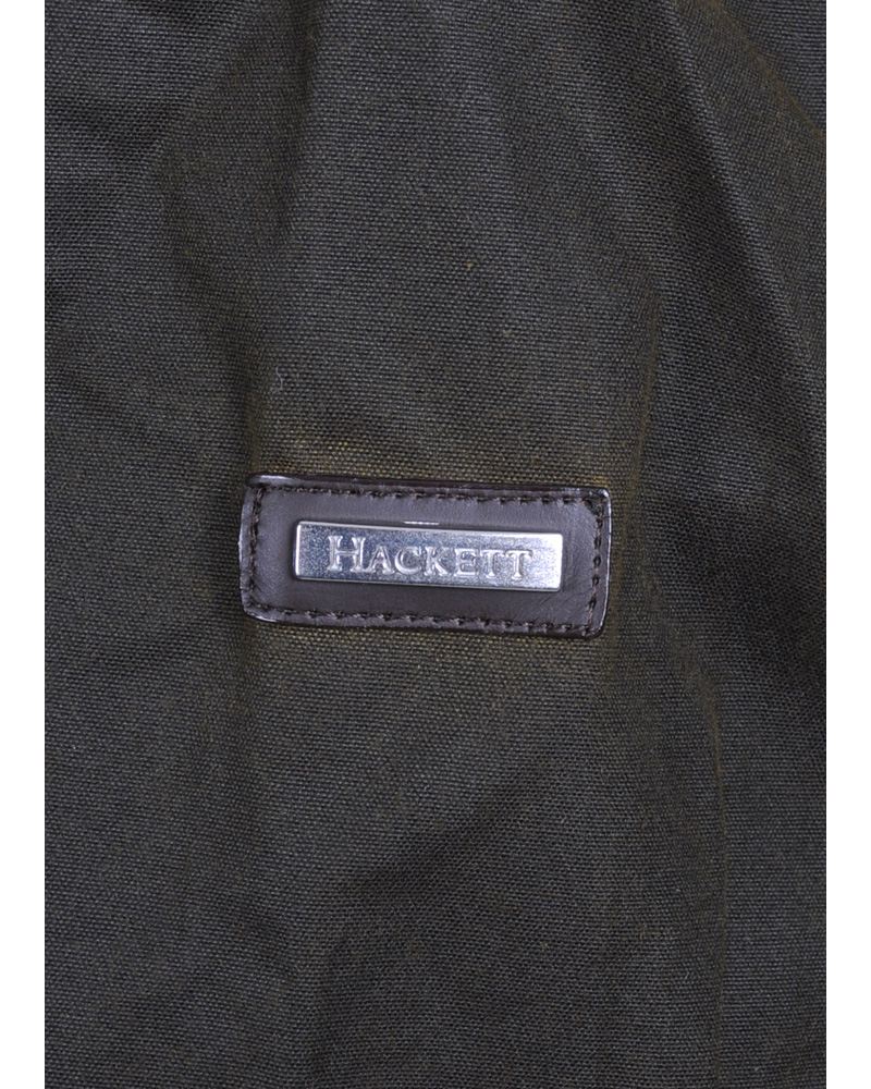 Heren | Jassen | Hackett | Wax Rally Olive