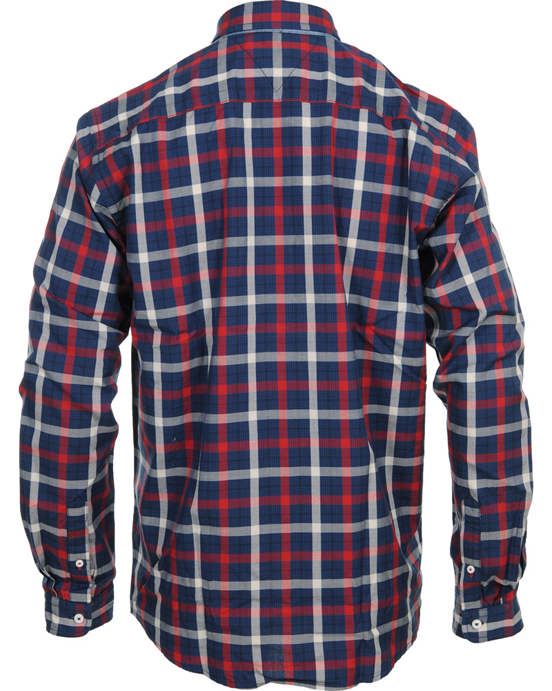 Homme | Chemises | Tommy Hilfiger | Saint Check Shirt Vintage Fit Blue