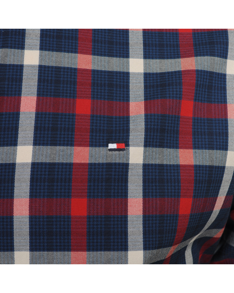 Homme | Chemises | Tommy Hilfiger | Saint Check Shirt Vintage Fit Blue