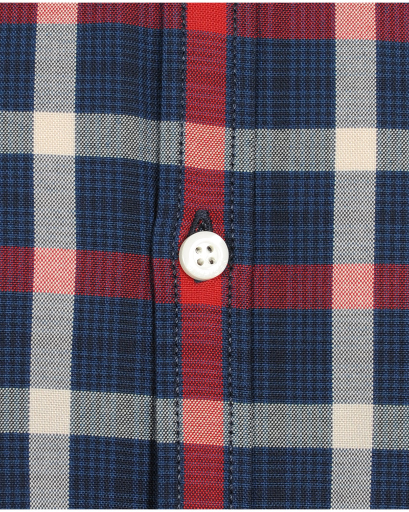 Homme | Chemises | Tommy Hilfiger | Saint Check Shirt Vintage Fit Blue