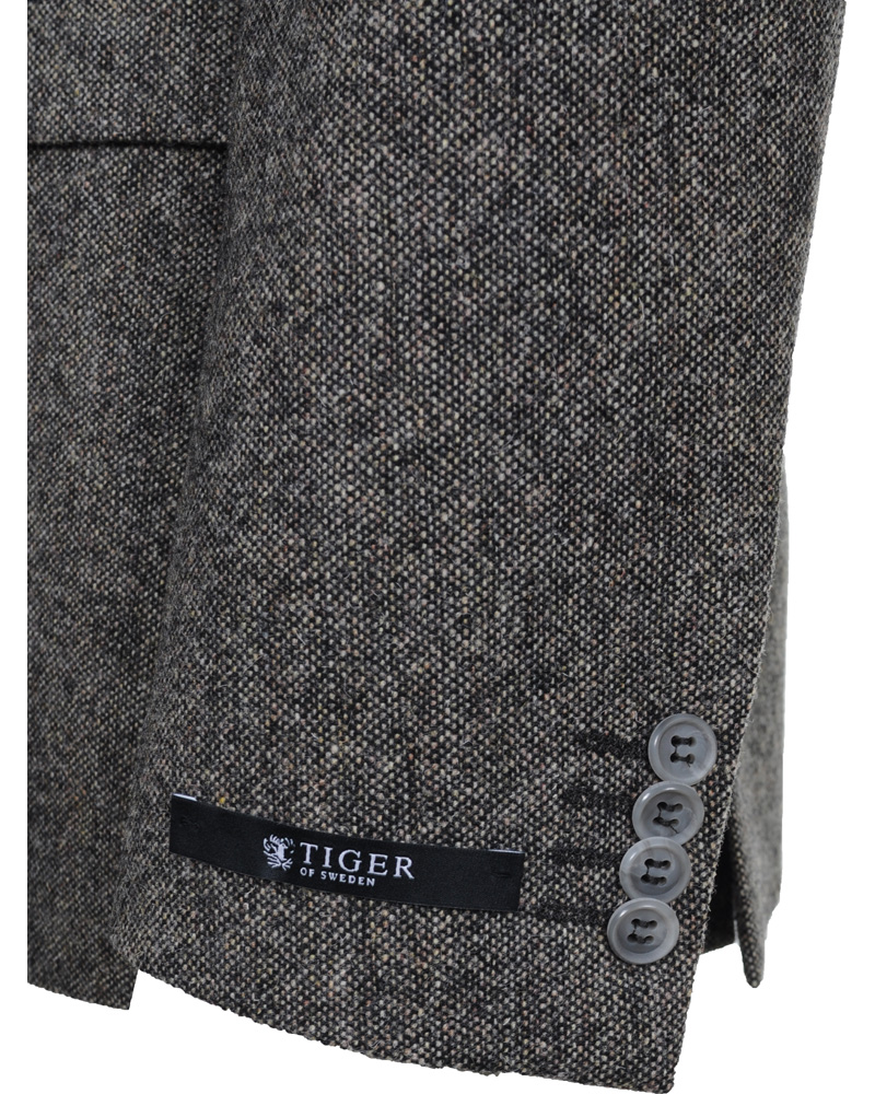 Homme | Blazers | Tiger of Sweden | Ruben 7 Wool Blazer Bark