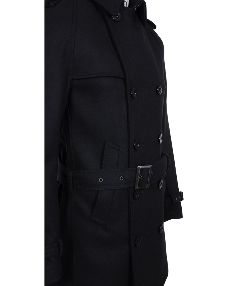 Homme | Manteaux Et Vestes | Tiger of Sweden | Delcourt 7 Trenchcoat Black