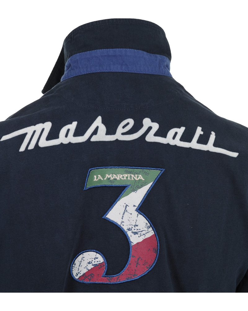 Heren | Truien | La Martina | Maserati Polo Rugby Navy