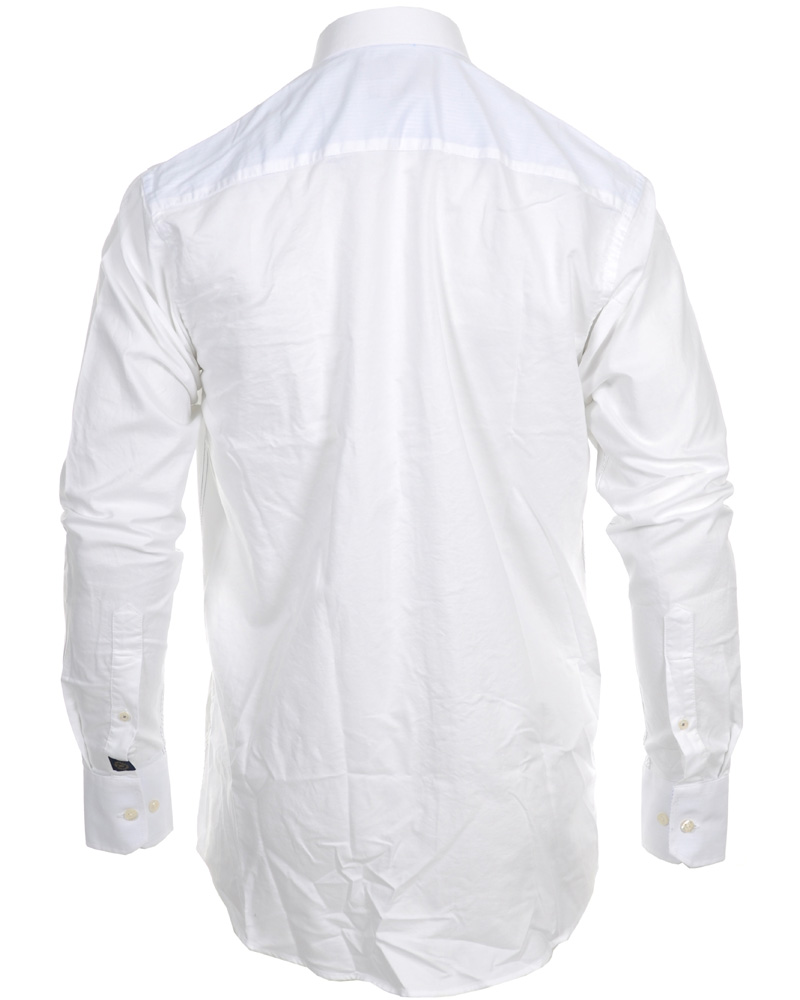 Heren | Overhemden | Henri-Lloyd | Henri Lloyd Oxford Fitted Shirt Optical White