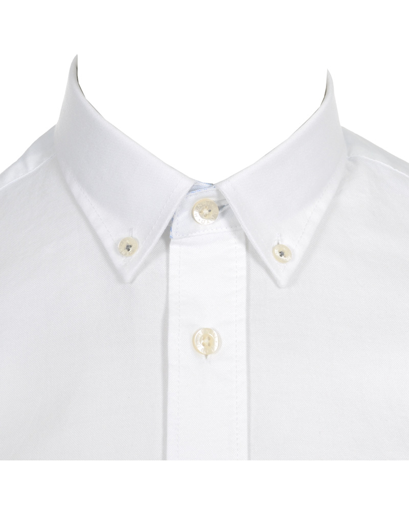 Heren | Overhemden | Henri-Lloyd | Henri Lloyd Oxford Fitted Shirt Optical White