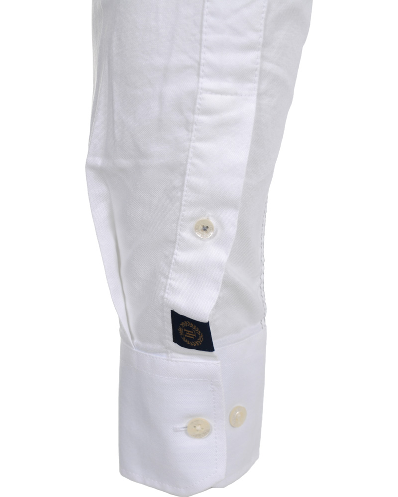 Heren | Overhemden | Henri-Lloyd | Henri Lloyd Oxford Fitted Shirt Optical White