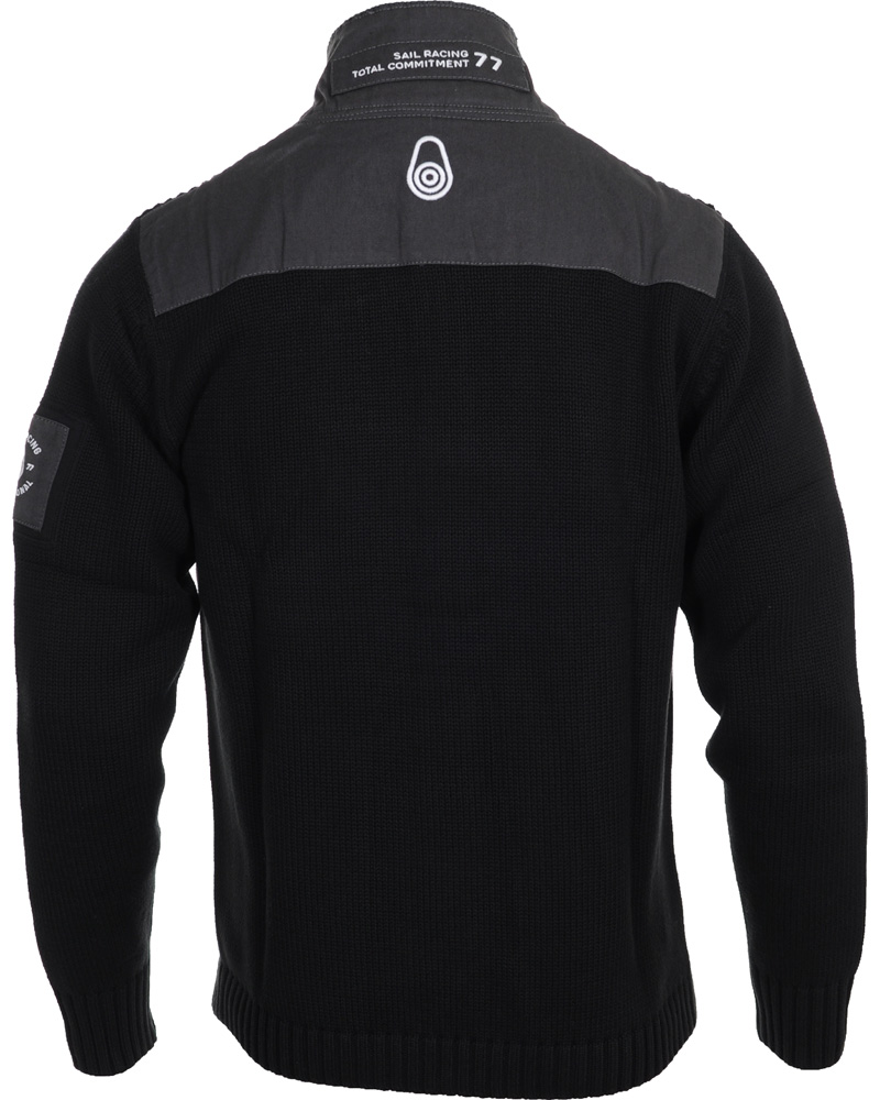 Homme | Pulls Et Tricots | Sail Racing | Knitted Zip Cardigan Carbon