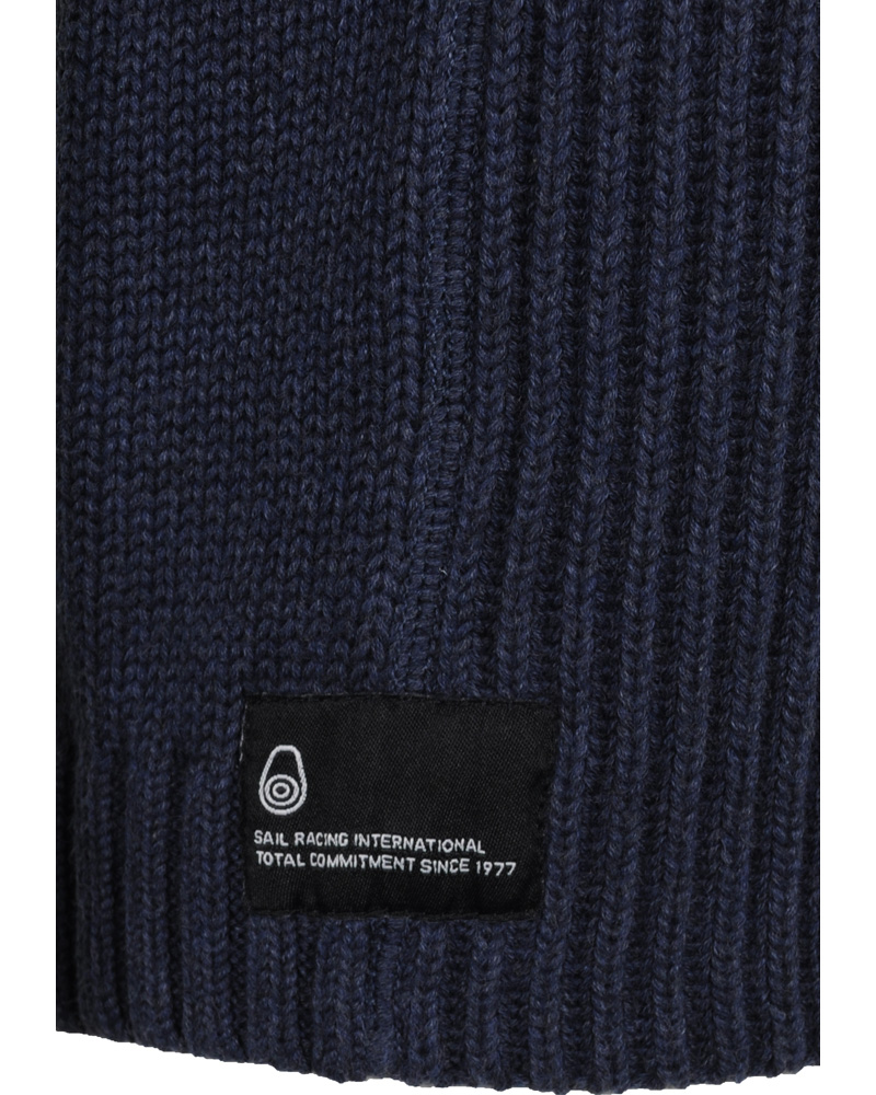 Heren | Truien | Sail Racing | Knitted Zip Cardigan Navy