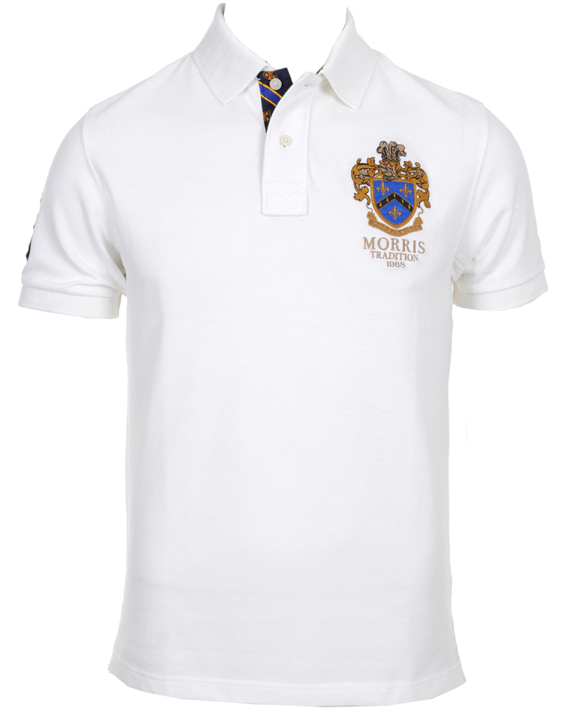 Homme | Polos | Morris | Rubert Pique Off White
