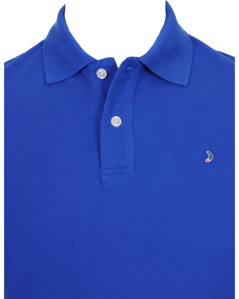 Heren | Polo's | Boomerang | Joe Polo Pique Bold Blue