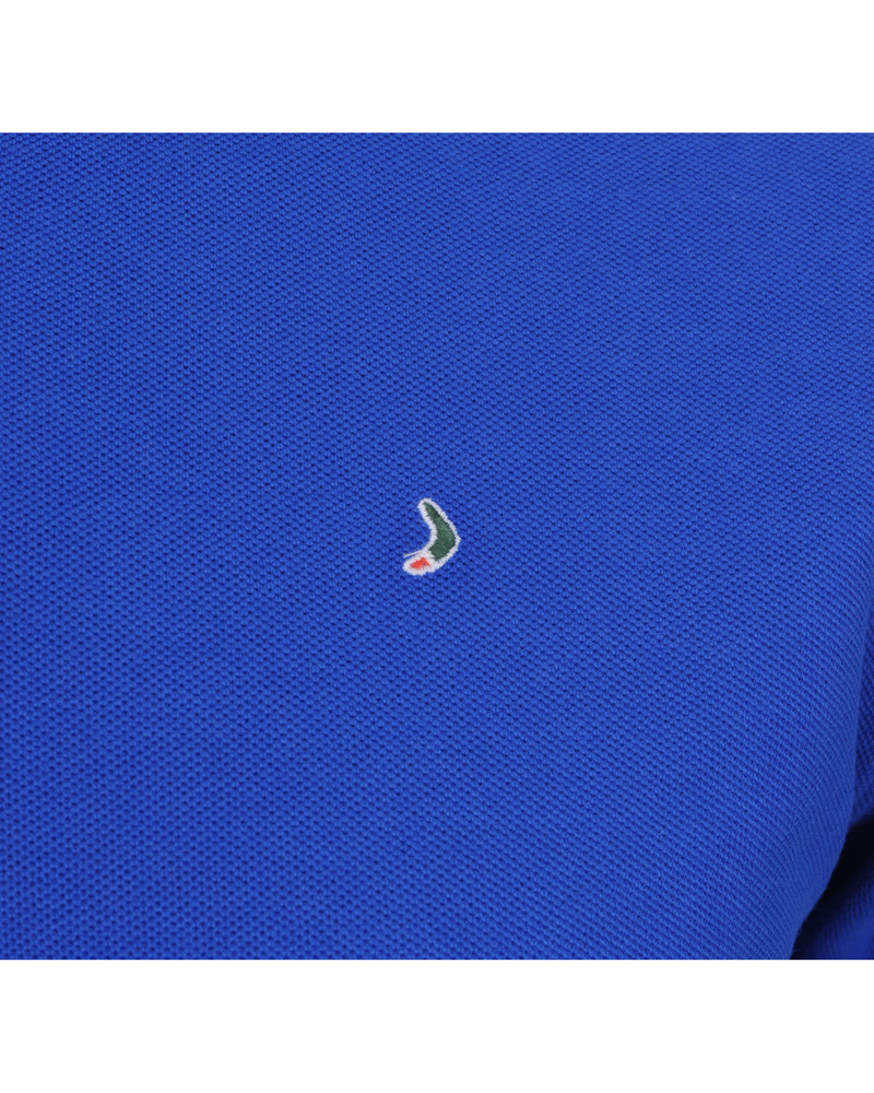 Heren | Polo's | Boomerang | Joe Polo Pique Bold Blue