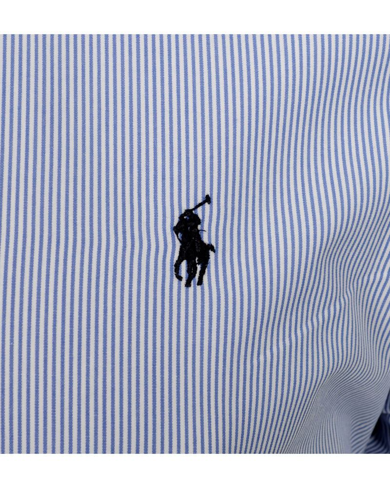Homme | Chemises | Polo Ralph Lauren | Slim Fit Shirt Small Stripe Blue